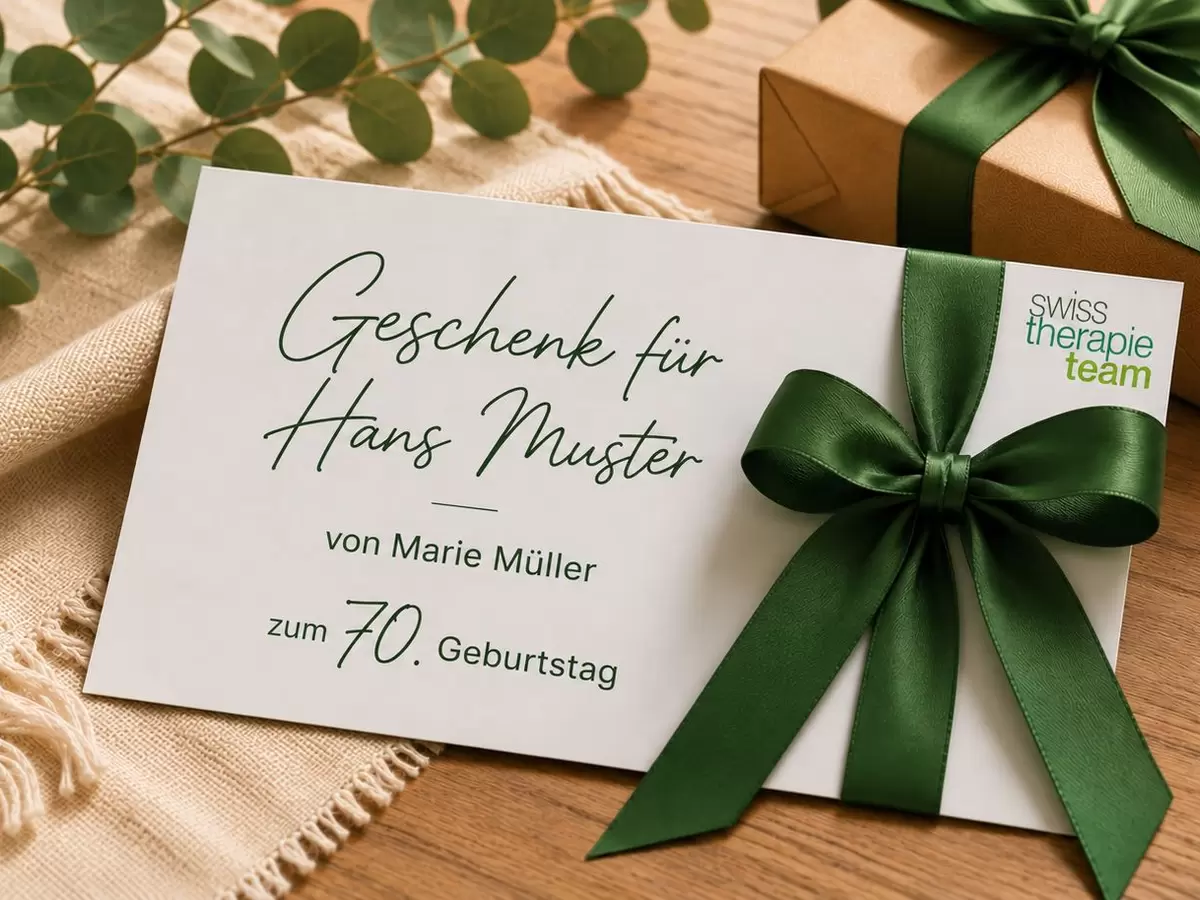Geschenkgutschein der Therapiepraxis Pratteln kaufen